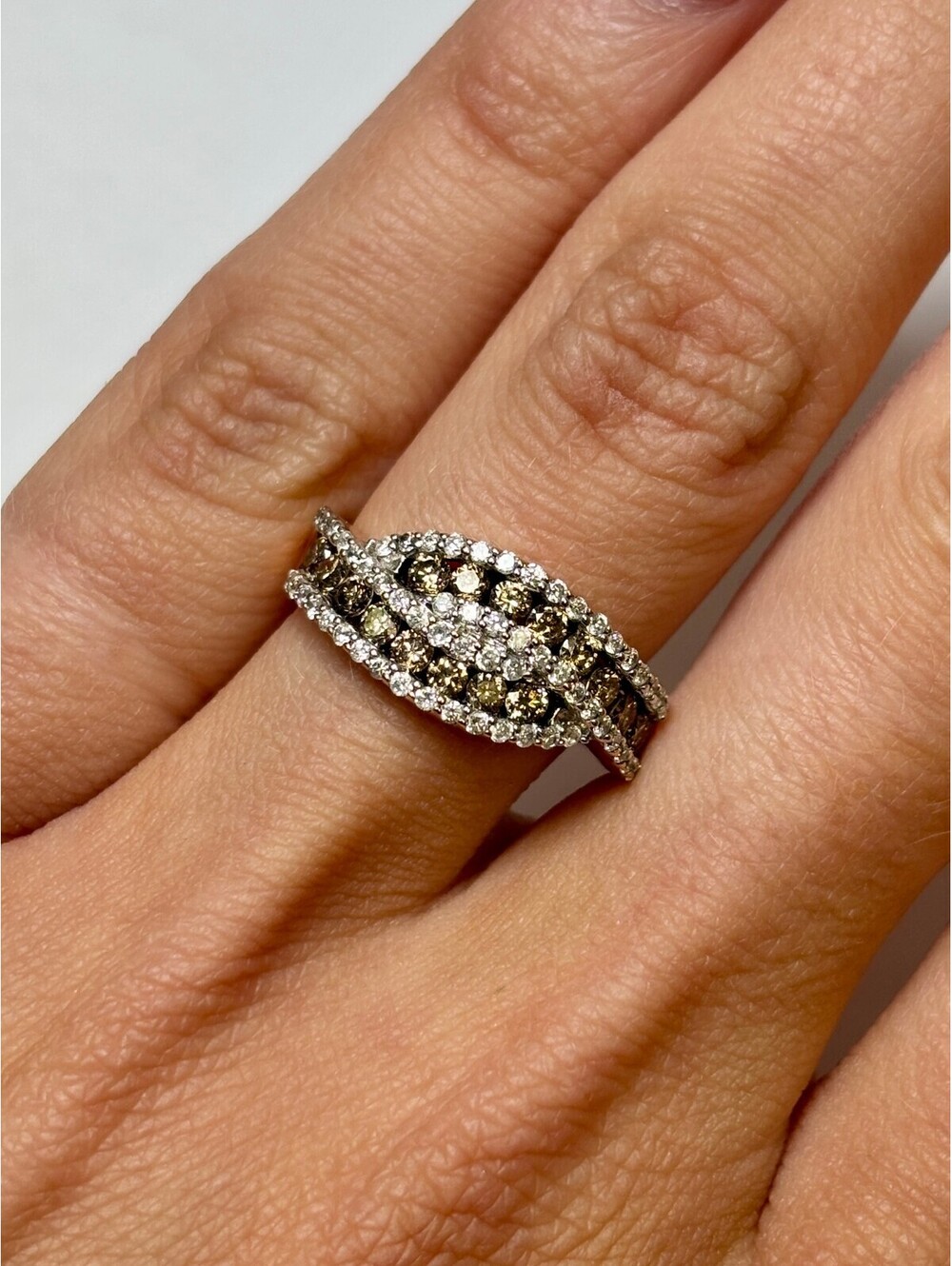 14k Rose Gold Diamond Ring